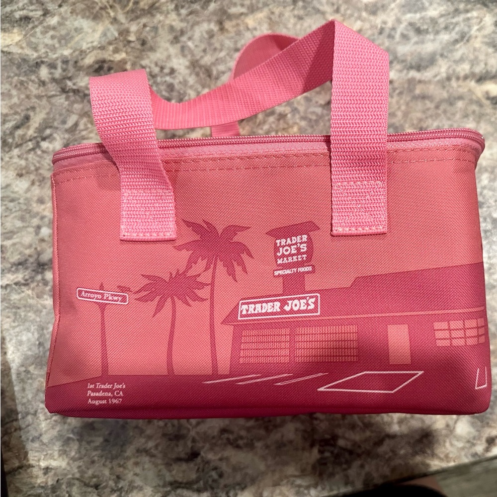Trader Joe’s Light Pink Mini Insulated